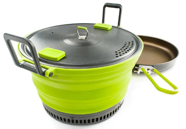GSI Escape 3L Pot + Frypan - Green