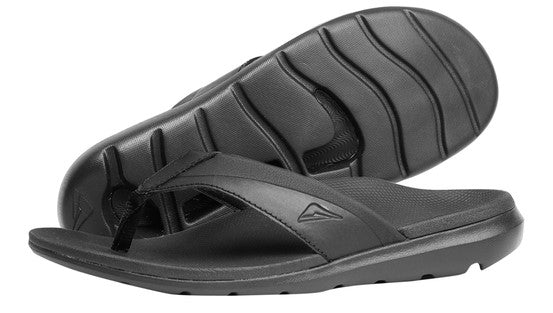 Ascent Groove Recovery Sandals Black