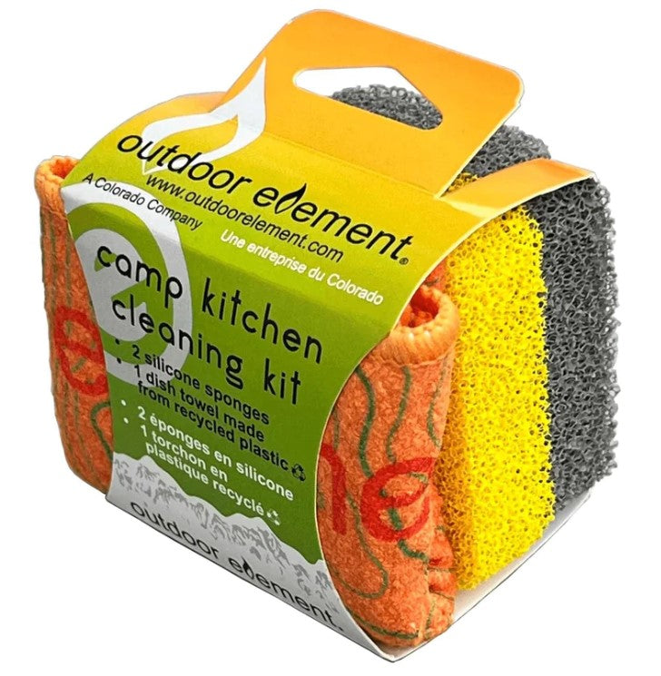 Outdoor Element Camp Kitchen Cleaning Set