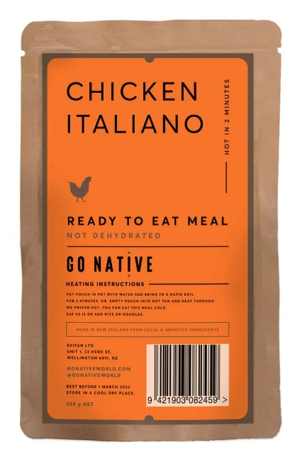 Go Native Chicken Italiano, 250g