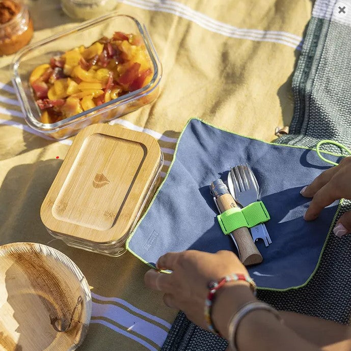 Opinel Picnic Plus Set With #8 Knife Fork & Spoon