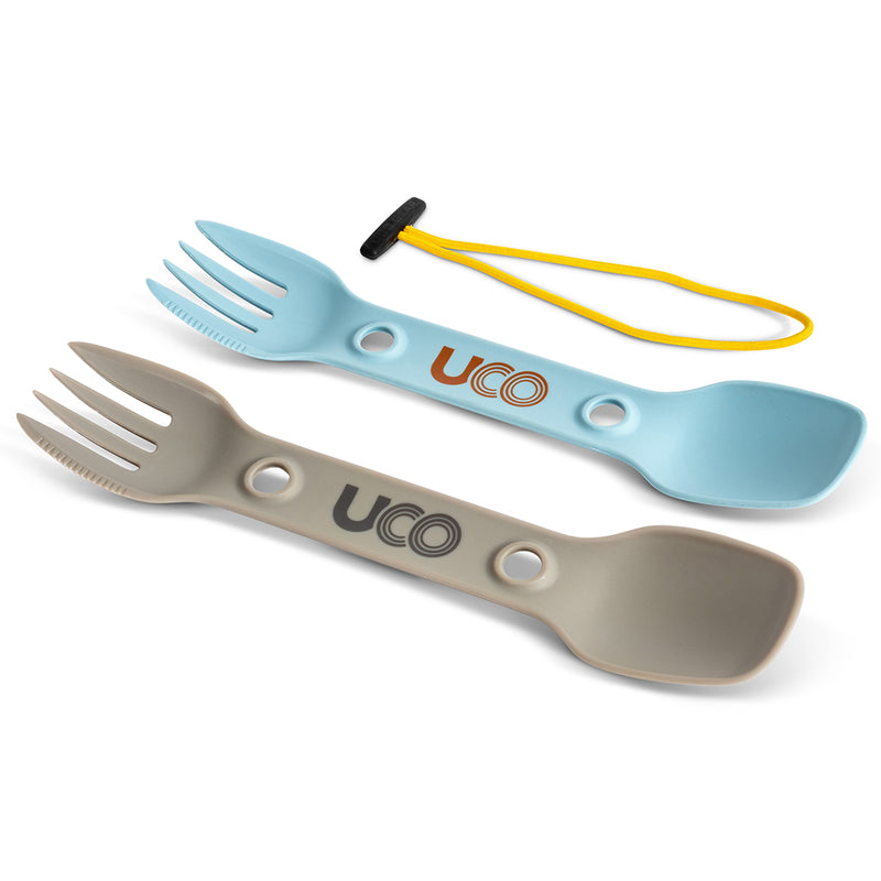 UCO Utility Spork 2-Pack with Lanyard