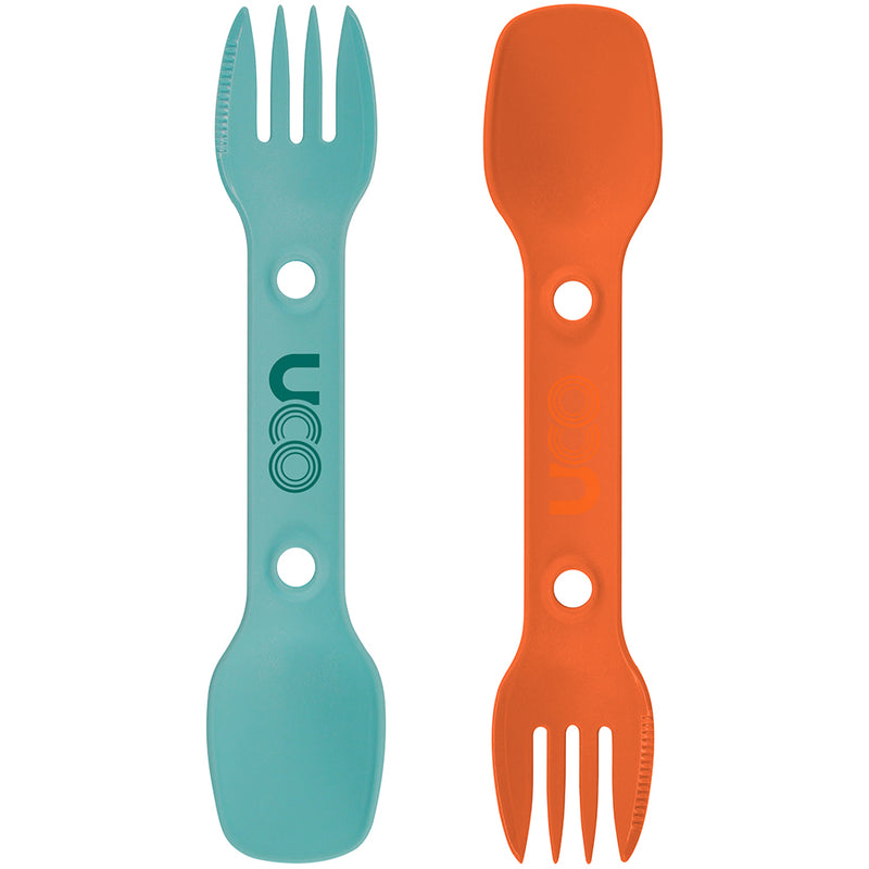 UCO Utility Spork 2-Pack with Lanyard