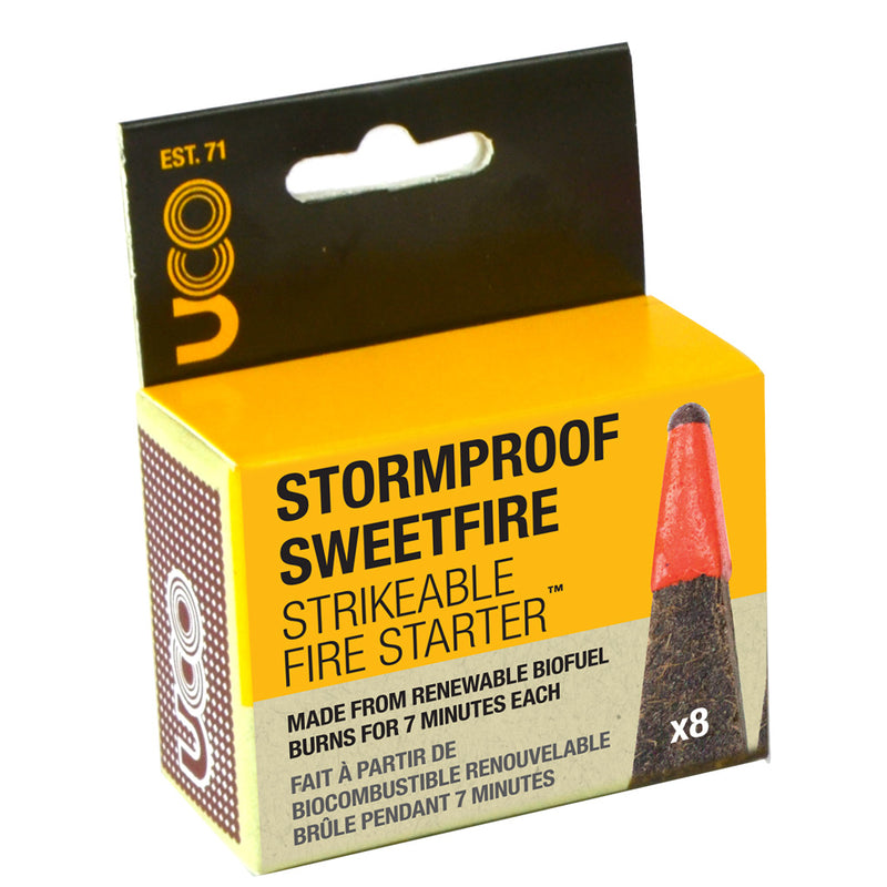 UCO Stormproof Sweetfire Firestarters - 8 Pack