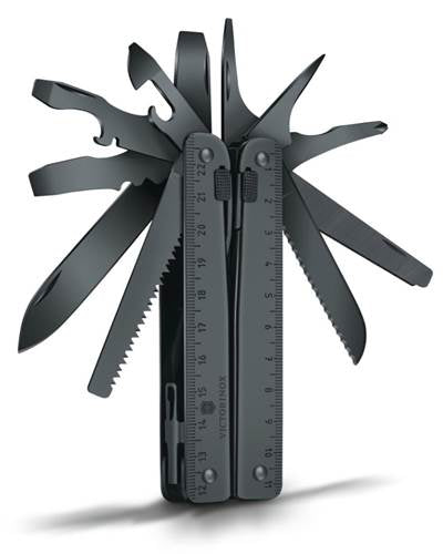 Victorinox Swisstool BS Black Multi-Tool With Nylon Pouch