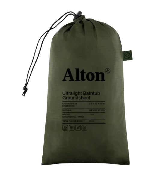 Alton Ultralight Bathtub Groundsheet