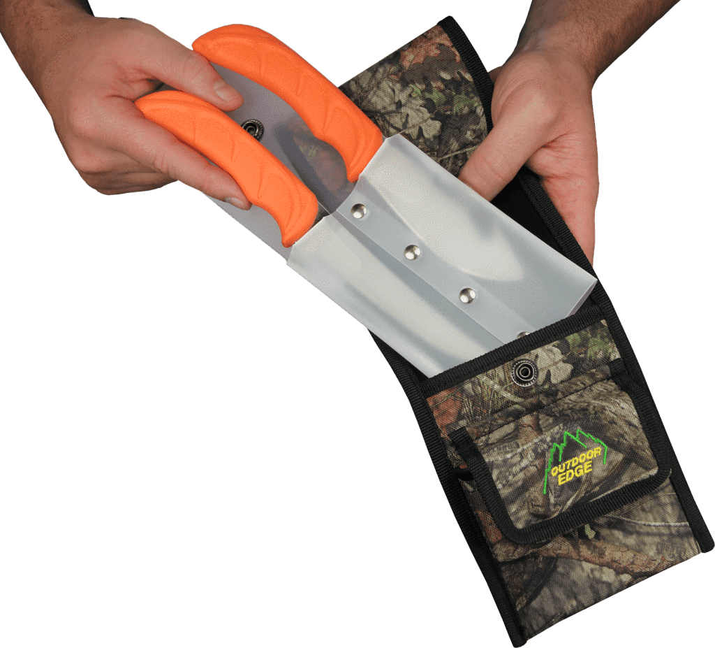 Outdoor Edge Wild-Bone Hunting Knives with Sharpener