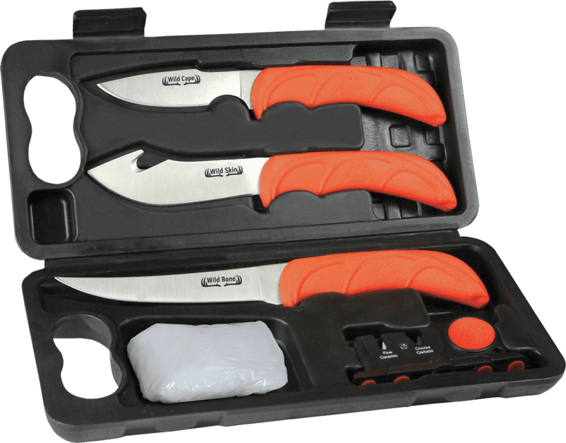 Outdoor Edge Wild-Lite Compact Knife Set, 6 Piece